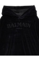 Logo embroidery hoodie Black Logo embroidery hoodie Black