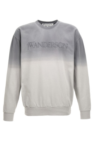 Logo embroidery sweatshirt Gray Logo embroidery sweatshirt Gray