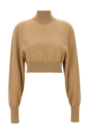 'Ululato' turtleneck sweater Beige 'Ululato' turtleneck sweater Beige