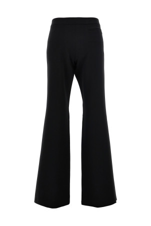 Брюки-крючком, расклешенные, черные MOSCHINO (A031555240555) Брюки-крючком, расклешенные, черные MOSCHINO (A031555240555)