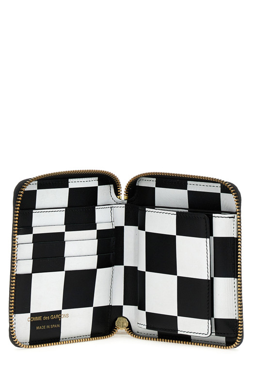 Гаманець COMME DES GARÇONS WALLET 'Check Print' Чорний SA2100CPCHECKPRINT Гаманець COMME DES GARÇONS WALLET 'Check Print' Чорний SA2100CPCHECKPRINT