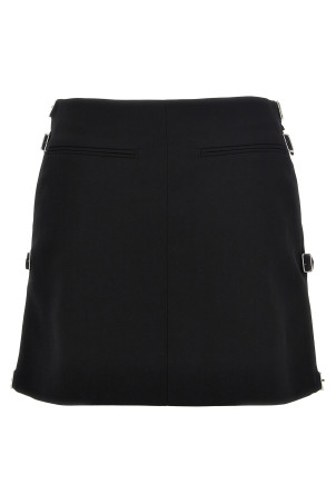 'Multi Sangle Wool Mini' skirt Black 'Multi Sangle Wool Mini' skirt Black