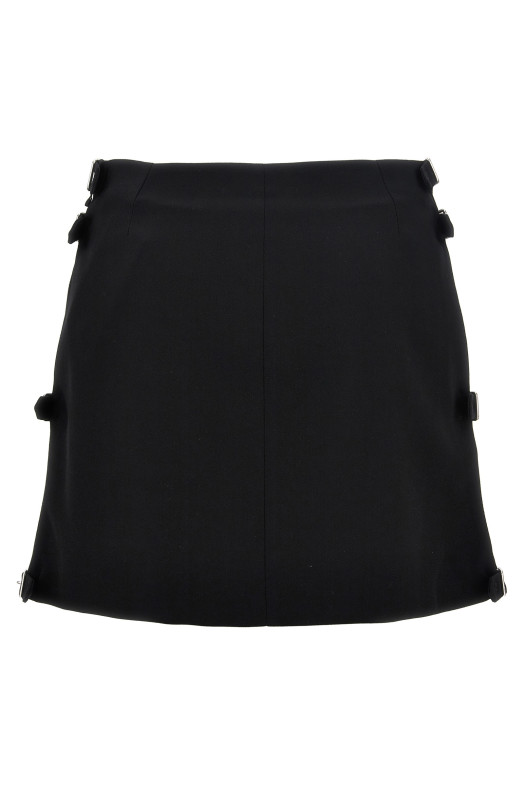 'Multi Sangle Wool Mini' skirt Black 'Multi Sangle Wool Mini' skirt Black