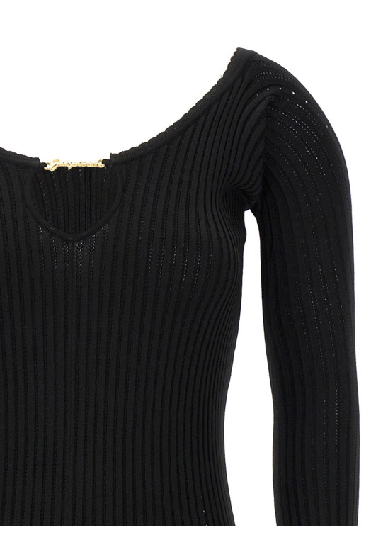 Платье «La mini robe Pralù» Черное (24E241KN3562358990) Платье «La mini robe Pralù» Черное (24E241KN3562358990)