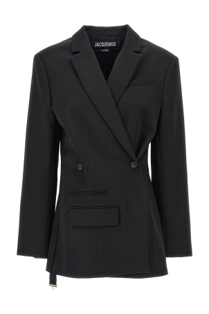 Блейзер «La veste Tibau» Чорний (23E231JA0221333990) Блейзер «La veste Tibau» Чорний (23E231JA0221333990)
