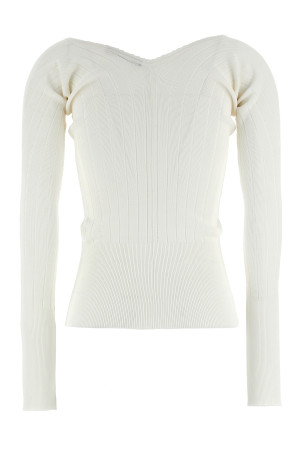 JACQUEMUS 'Le haut Pralù' топ білий (24E241KN3572358110) JACQUEMUS 'Le haut Pralù' топ білий (24E241KN3572358110)