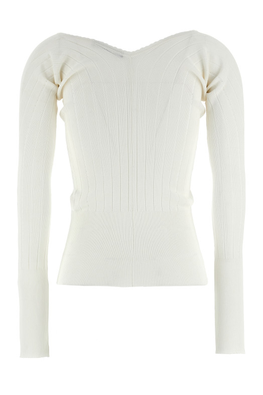 JACQUEMUS 'Le haut Pralù' топ білий (24E241KN3572358110) JACQUEMUS 'Le haut Pralù' топ білий (24E241KN3572358110)