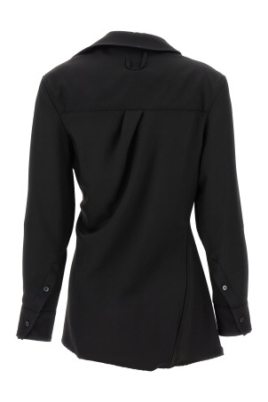 Рубашка «La chemise Pablo» Черная (24E243SH0621333990) Рубашка «La chemise Pablo» Черная (24E243SH0621333990)