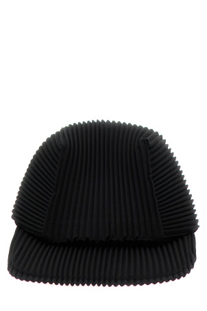 Бейсболка з козирком і складками, чорна HOMME PLISSE' ISSEY MIYAKE (HP46AA40515) HOMME PLISSE' ISSEY MIYAKE Бейсболка з козирком і складками, чорна HOMME PLISSE' ISSEY MIYAKE (HP46AA40515) HOMME PLISSE' ISSEY MIYAKE
