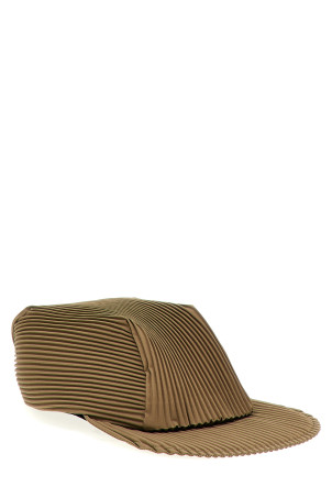 Бейсболка з козирком і складками Бежева HOMME PLISSE' ISSEY MIYAKE (HP46AA40548) HOMME PLISSE' ISSEY MIYAKE Бейсболка з козирком і складками Бежева HOMME PLISSE' ISSEY MIYAKE (HP46AA40548) HOMME PLISSE' ISSEY MIYAKE