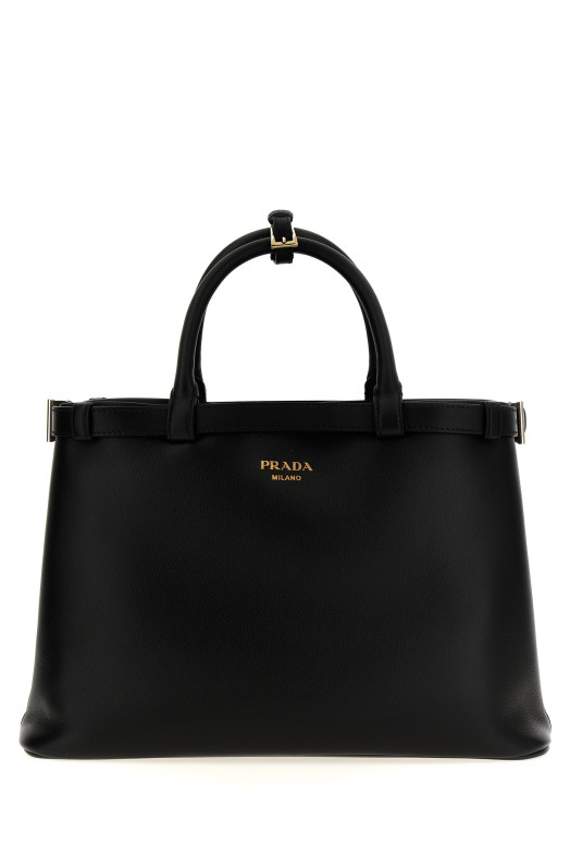'Prada Buckle Medium' handbag Black 'Prada Buckle Medium' handbag Black