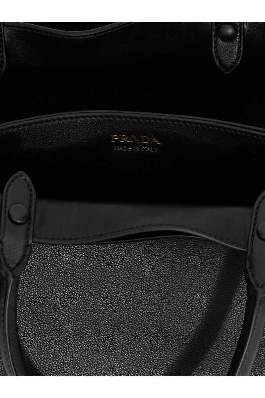 'Prada Buckle Medium' handbag Black 'Prada Buckle Medium' handbag Black