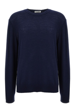 Logo embroidery sweater Blue Logo embroidery sweater Blue