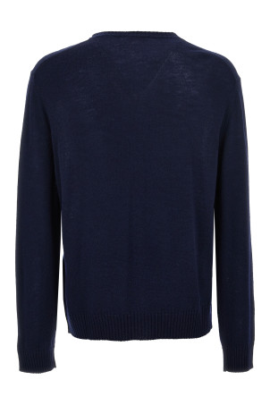 Logo embroidery sweater Blue Logo embroidery sweater Blue