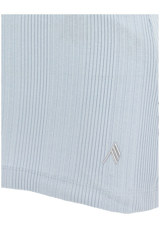 Logo ribbed top BLUE Logo ribbed top BLUE