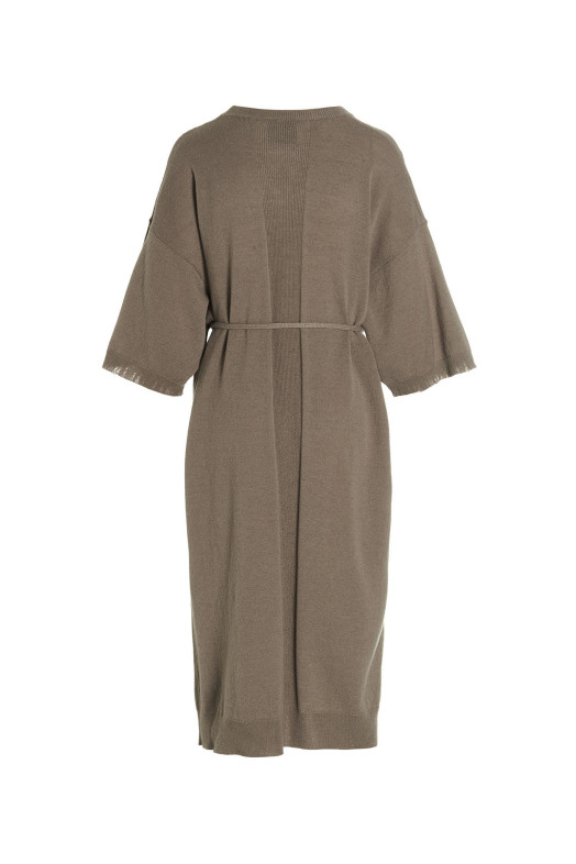 Длинное трикотажное платье Бежевое NUDE (1101502514)