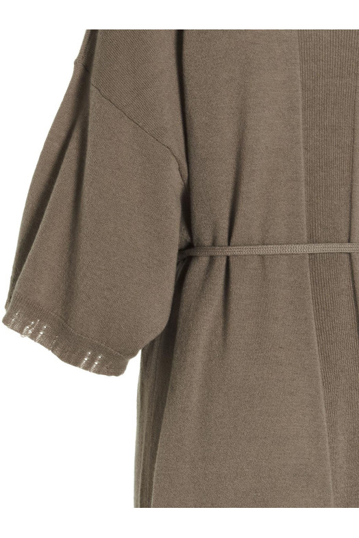 Длинное трикотажное платье Бежевое NUDE (1101502514)