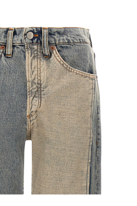 Джинсы с видимыми швами СИНИЙ MM6 MAISON MARGIELA (SH0LA0006S30844962) Джинсы с видимыми швами СИНИЙ MM6 MAISON MARGIELA (SH0LA0006S30844962)