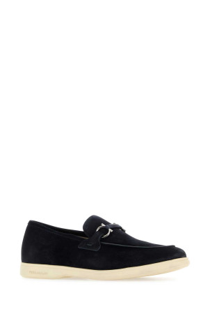 Navy blue suede Cosimo loafers SALVATORE FERRAGAMO (028298774176M) Navy blue suede Cosimo loafers SALVATORE FERRAGAMO (028298774176M)