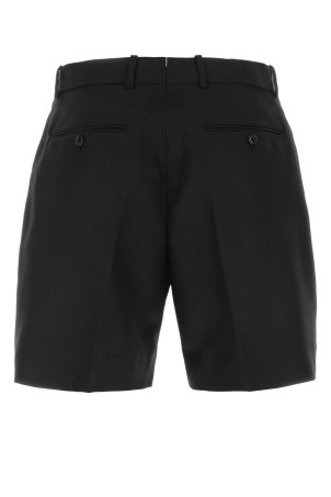 Black wool blend bermuda shorts Black ALEXANDER MCQUEEN (781848QUAAA) Black wool blend bermuda shorts Black ALEXANDER MCQUEEN (781848QUAAA)