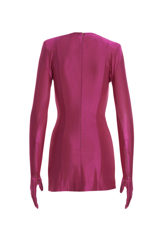 Платье «Diva» фуксия VETEMENTS (WE63GM400PHOTPINK)