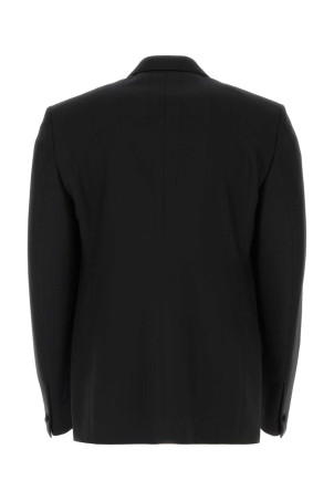 Чорний блейзер з еластичної вовняної суміші GIVENCHY (BM30GE15KP) Чорний блейзер з еластичної вовняної суміші GIVENCHY (BM30GE15KP)