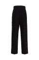 pleated t-shirt Black