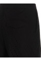 pleated t-shirt Black