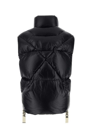 Чорна нейлонова безрукавка Puff Shiny down jacket Black KHRISJOY (EFPM049NYL) Чорна нейлонова безрукавка Puff Shiny down jacket Black KHRISJOY (EFPM049NYL)