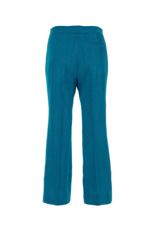 Блакитні штани з віскозної суміші JIL SANDER (J01KA0116J65005) Блакитні штани з віскозної суміші JIL SANDER (J01KA0116J65005)