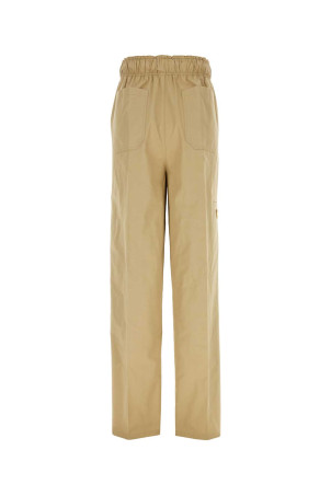 Beige cotton wide-leg pant PRADA (P289HSOOO1BMS) Beige cotton wide-leg pant PRADA (P289HSOOO1BMS)