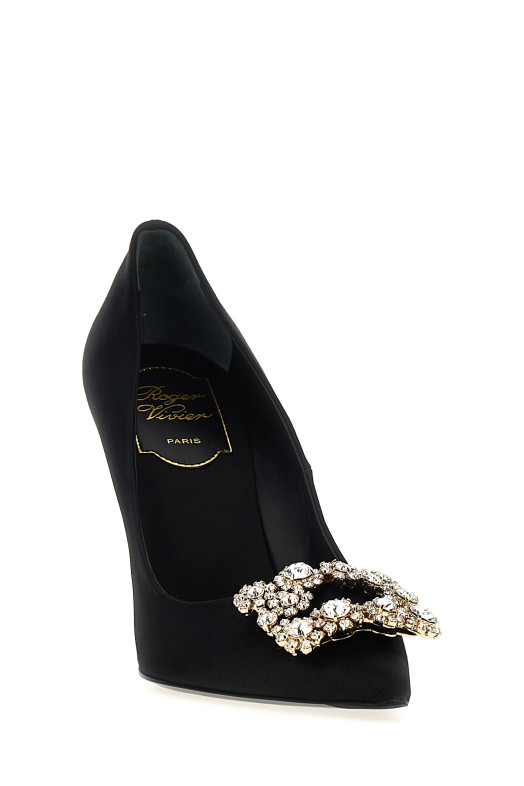 Туфлі-човники «Flower Strass» Чорні (RVW41917620RS0B999) Туфлі-човники «Flower Strass» Чорні (RVW41917620RS0B999)