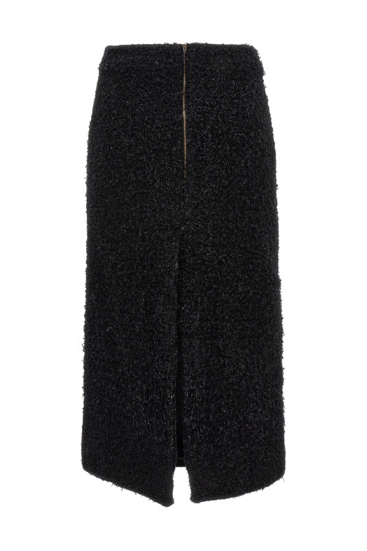 Твідова спідниця міді Чорна BALENCIAGA (793601T33281000) Твідова спідниця міді Чорна BALENCIAGA (793601T33281000)