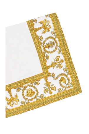 Пляжний рушник Білий VERSACE HOME (ZTO191401ZCOSP052Z4001)