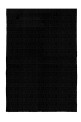 'Barocco' beach towel Black