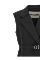 Шерстяной жилет с поясом, черный JIL SANDER (J02FB0118J40001001) Шерстяной жилет с поясом, черный JIL SANDER (J02FB0118J40001001)