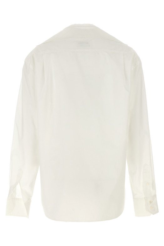 Сорочка з V-подібним вирізом Біла MM6 MAISON MARGIELA (S52DT0035S47294100) Сорочка з V-подібним вирізом Біла MM6 MAISON MARGIELA (S52DT0035S47294100)