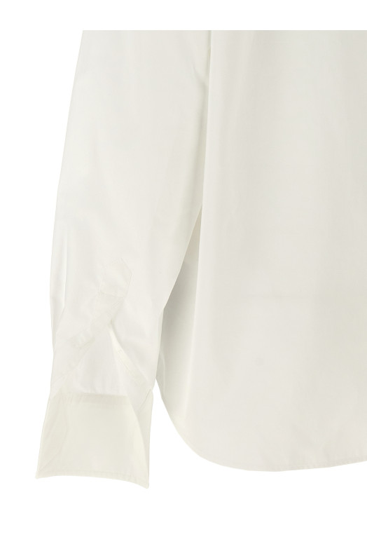 Сорочка з V-подібним вирізом Біла MM6 MAISON MARGIELA (S52DT0035S47294100) Сорочка з V-подібним вирізом Біла MM6 MAISON MARGIELA (S52DT0035S47294100)