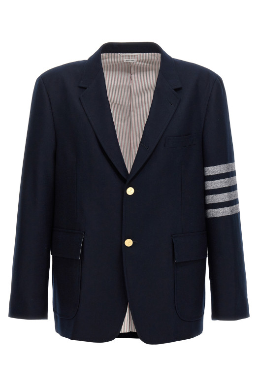 THOM BROWNE '4 Bar' блейзер Синій (MJU558AF0666415) THOM BROWNE '4 Bar' блейзер Синій (MJU558AF0666415)