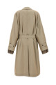Long single-breasted trench coat Beige Long single-breasted trench coat Beige