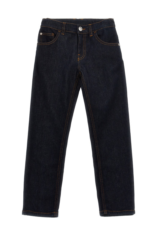 Джинсы VERSACE KIDS 'Medusa' Синий 10152481A116301D230
