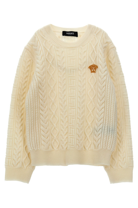 'Medusa' sweater White 'Medusa' sweater White