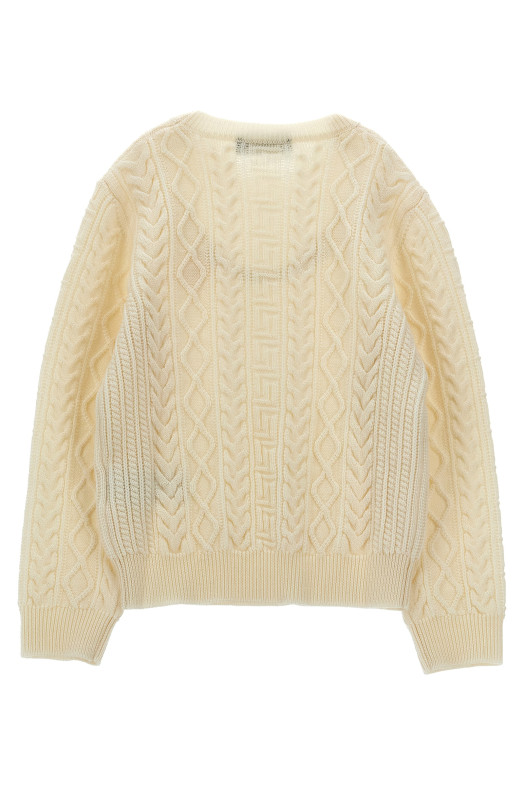 'Medusa' sweater White 'Medusa' sweater White