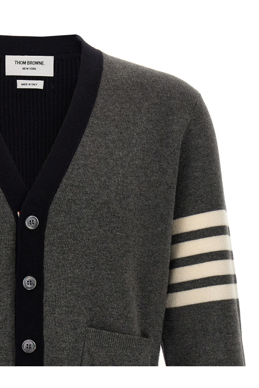 THOM BROWNE '4 Bar' кардиган, багатоколірний (MKC548BY1018035) THOM BROWNE '4 Bar' кардиган, багатоколірний (MKC548BY1018035)