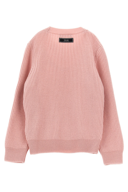 Свитер с вышитым логотипом Розовый VERSACE KIDS (10159581A095181PT20) Свитер с вышитым логотипом Розовый VERSACE KIDS (10159581A095181PT20)