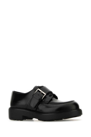 Black leather lace-up shoes Black PRADA (2EG457FG000055) Black leather lace-up shoes Black PRADA (2EG457FG000055)