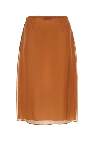 Copper organza see-through skirt PRADA (P123JSOOO1344) Copper organza see-through skirt PRADA (P123JSOOO1344)