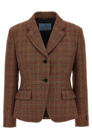 Блейзер Prince of Wales, многоцветный PRADA (P582OESOOO15GCF0011)