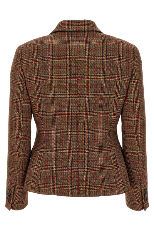 Блейзер Prince of Wales, многоцветный PRADA (P582OESOOO15GCF0011) Блейзер Prince of Wales, многоцветный PRADA (P582OESOOO15GCF0011)