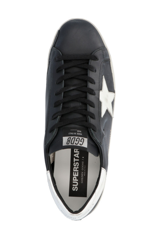 Кросівки «Superstar» Чорно-сірі GOLDEN GOOSE (GMF00101F0003218020380203)